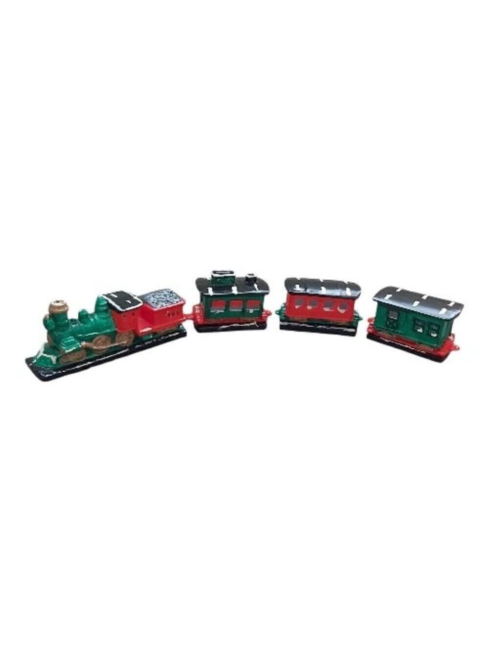 Vintage Fine Earthenware Toy Train Set – Original Box & Toy Train Museum Tag